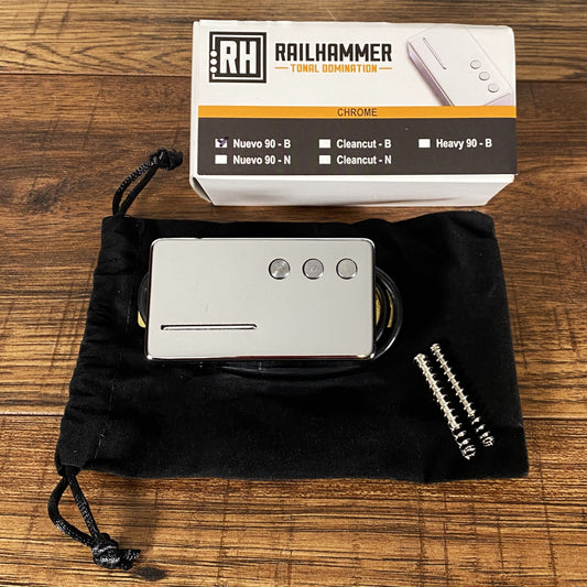 Railhammer Nuevo 90 Chrome Bridge Humcutter Guitar Pickup