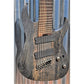 Ibanez Iron Label RGIF8 8 String Fan Fret Multi Scale EMG Charcoal Stained Flat Guitar & Bag Used