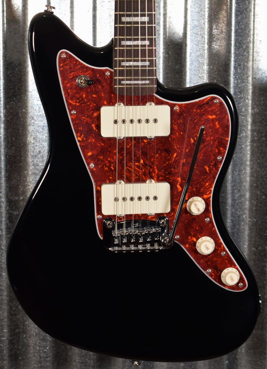 G&L USA Doheny Jet Black Rosewood Satin Neck Guitar & Case #5349