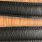 Levy's MRHSS-BLK 3" Right Height Adjustable Garment Leather Guitar & Bass Strap Black