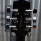 Hamer Archtop Flame Trans Black Double Cut Electric Guitar SATF-TBK #0188