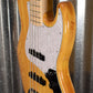 G&L USA JB 4 String Jazz Bass Lemon Drop & Case 2020 #0195