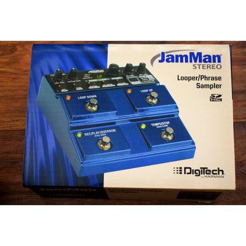 Digitech JamMan JML2 Stereo Looper Phrase Guitar Bass Effect Pedal & Power Supply