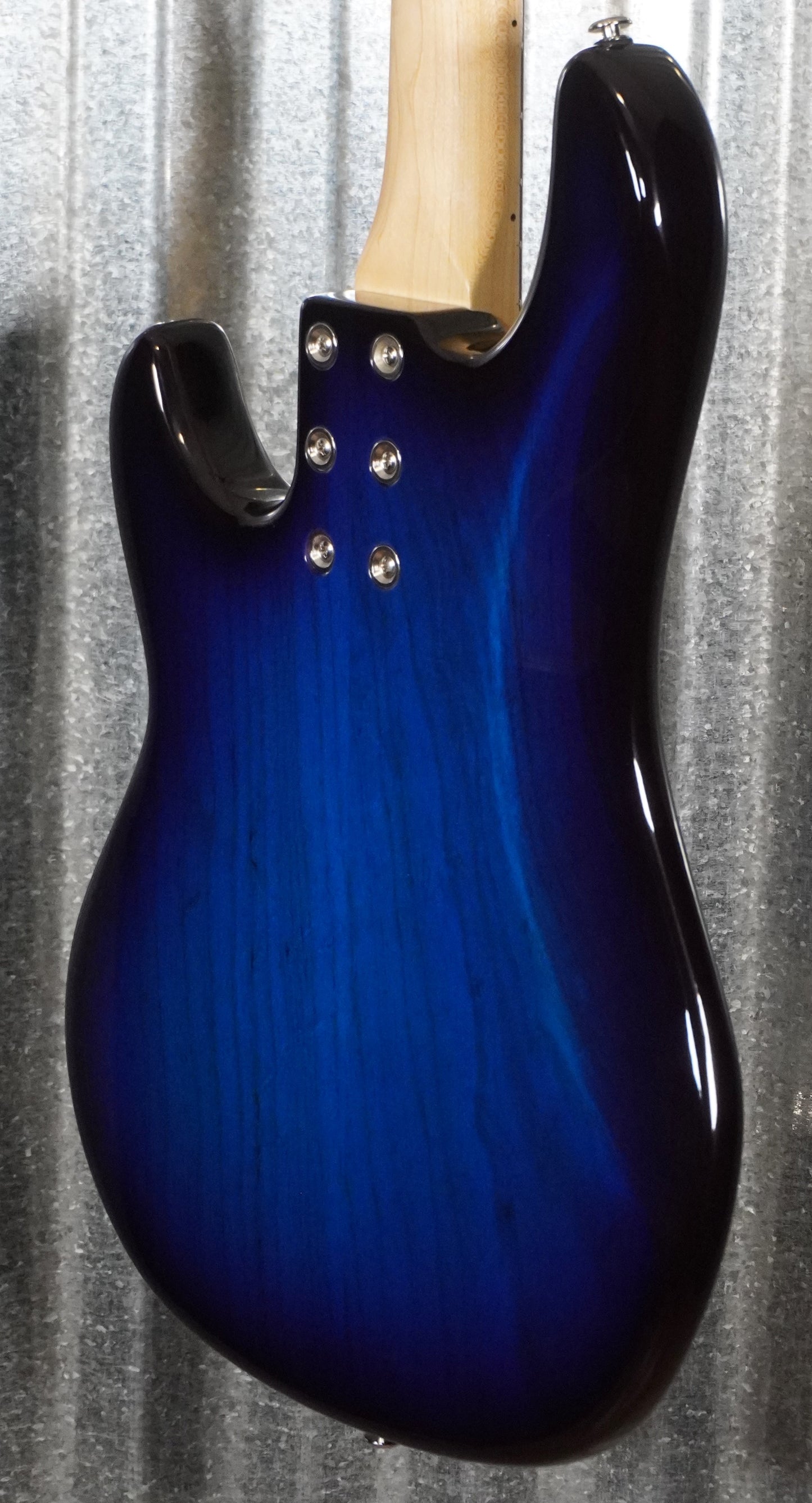 G&L USA LB-100 Blueburst Maple 4 String Bass & Case #2172