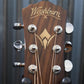 Washburn WCG10SENS Comfort Series 20 Acoustic Electric Fishman Guitar #136
