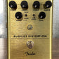 Fender Pugilist Distortion Guitar Effect Pedal Used