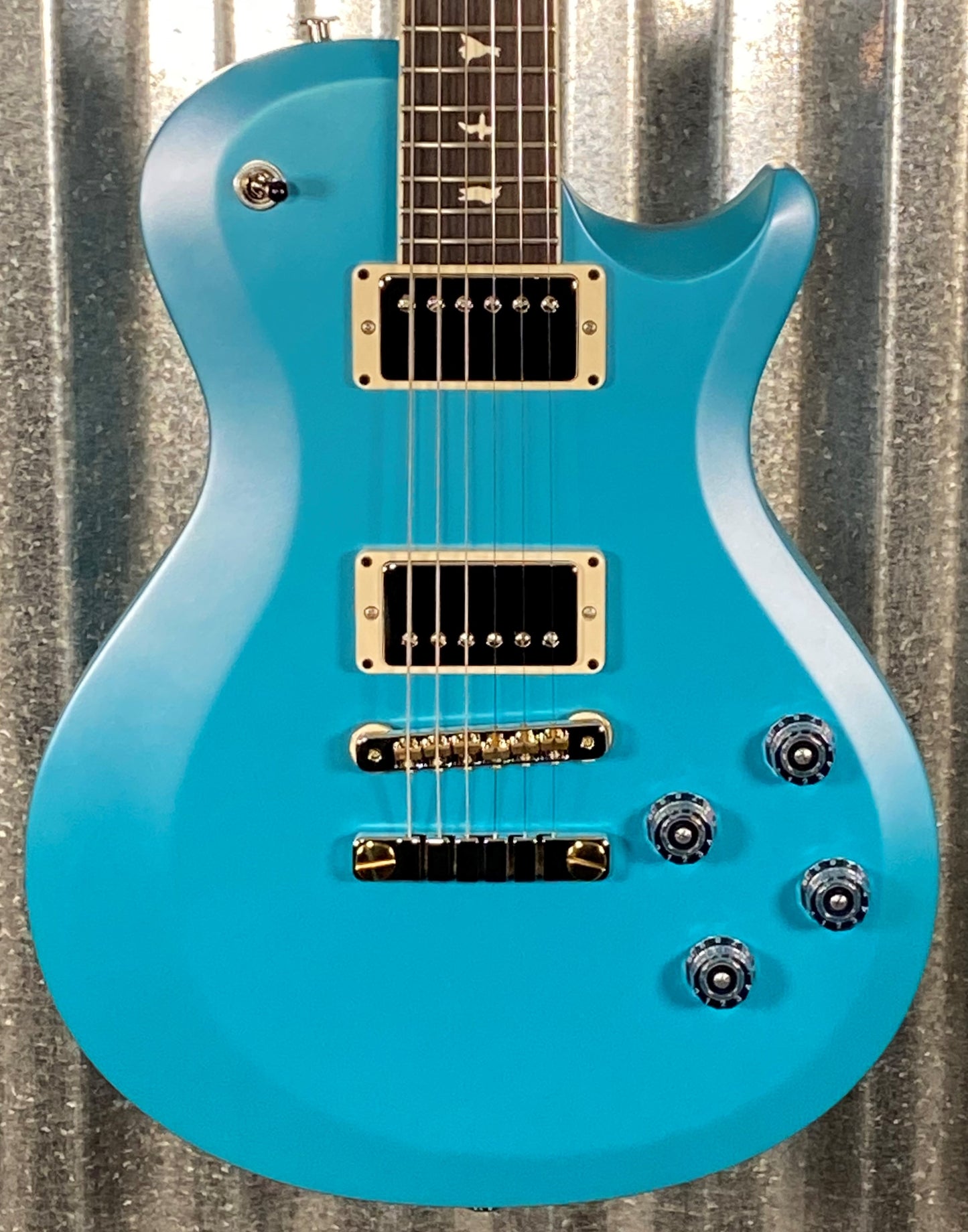 PRS Paul Reed Smith USA S2 Singlecut McCarty 594 Metallic Blue Satin Guitar & Bag #8492