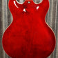 Westcreek 333 Semi Hollow Body 335 Transparent Red #0128 Used