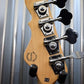 G&L Tribute M-2000 GTS 4 String Carved Flame Top Trans Black Bass #8459