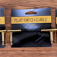 Warwick Rockboard Flat Patch Guitar Bass Pedalboard Cable 5 cm 1.97" Gold 3 Pack