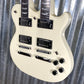Westcreek Double Trouble Double Neck 12 String & 6 String Electric Guitar Vintage White #0067 Used