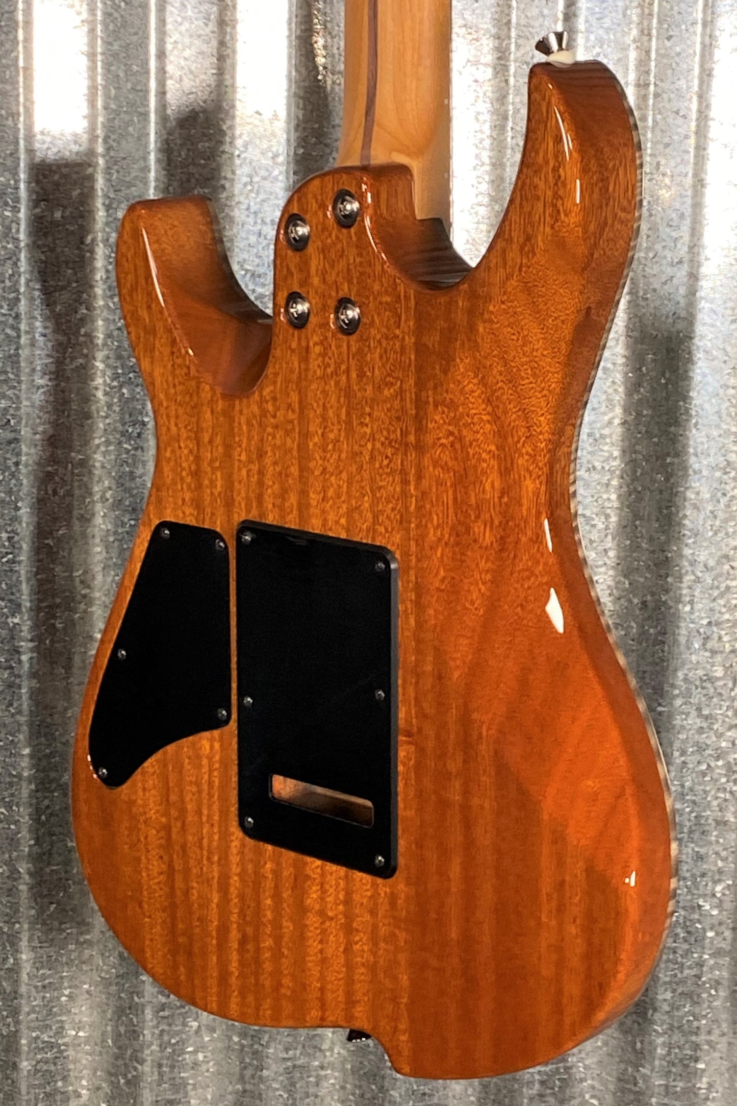 Vola OZ RV TNC Tribal Black Gloss Guitar & Case #7341