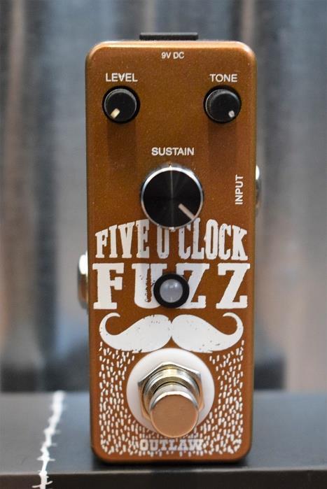 Outlaw Effects Five O'Clock Fuzz Guitar Effect Pedal