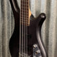 Warwick RockBass Corvette Basic Satin Nirvana Black Active 8 String Bass & Bag #6721