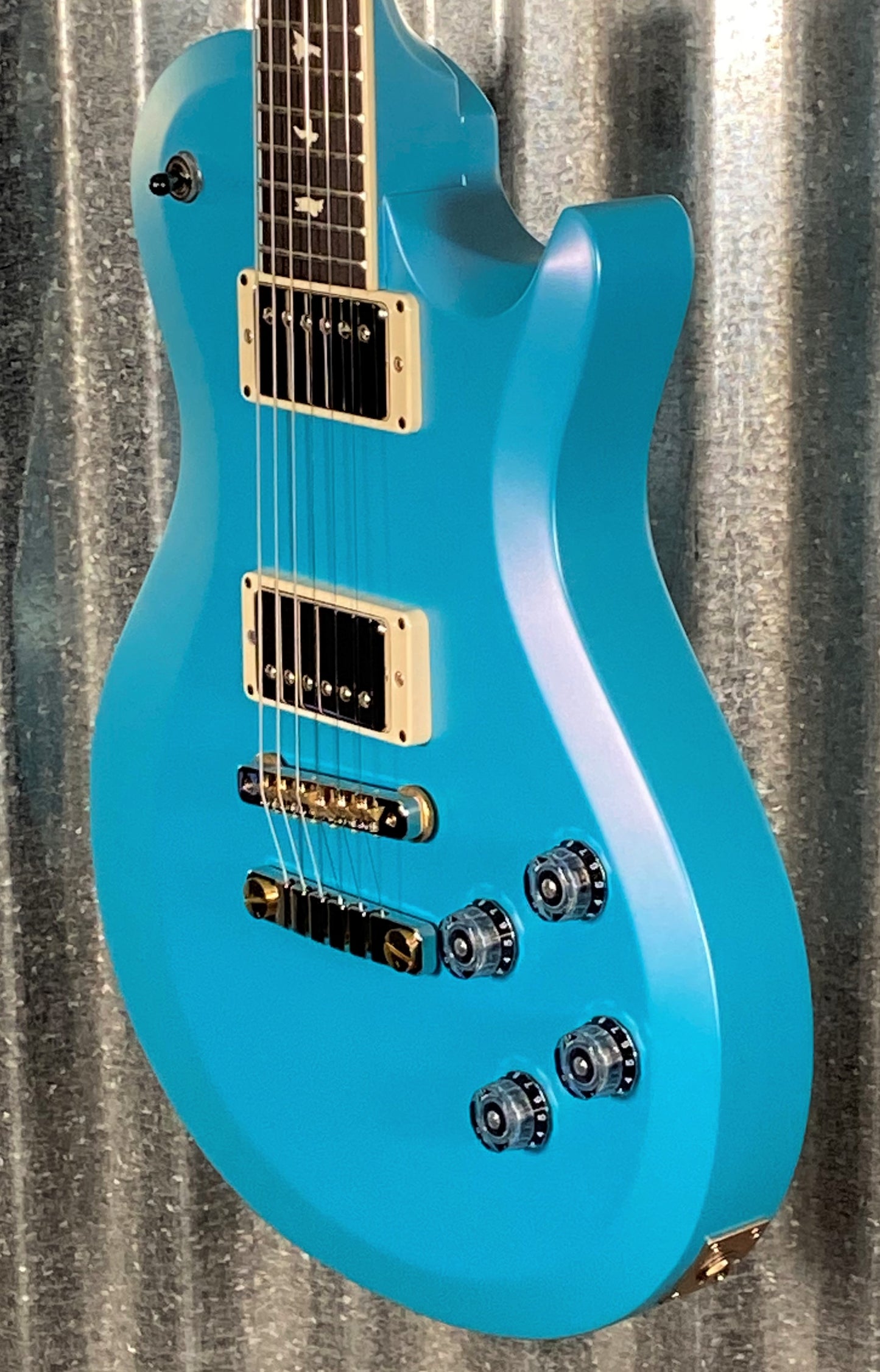 PRS Paul Reed Smith USA S2 Singlecut McCarty 594 Metallic Blue Satin Guitar & Bag #8492