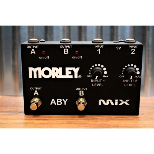 Morley ABY Mix Signal Mixer Combiner Switcher Guitar Effect Pedal