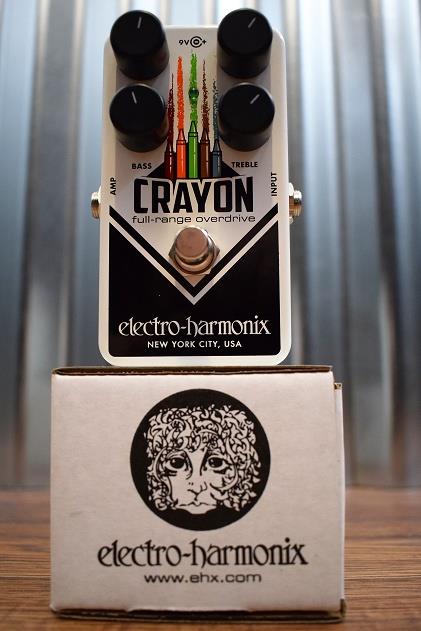Electro-Harmonix Crayon 69 Full Range Overdrive Guitar Effect Pedal EHX Demo