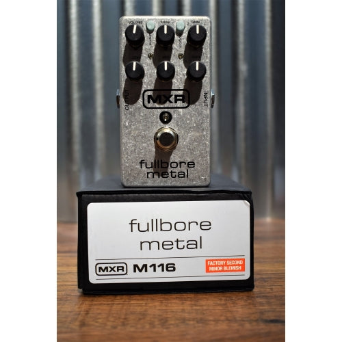 Dunlop MXR M116 Fullbore Metal Distortion Guitar Effects Pedal B Stock