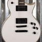 ESP LTD EC-1001T Custom Snow White EMG Guitar EC1001TCTMSW #0414 Demo