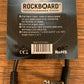 Warwick Rockboard Flat Patch Guitar Bass Pedalboard Cable 20 cm 7.87" Black 3 Pack
