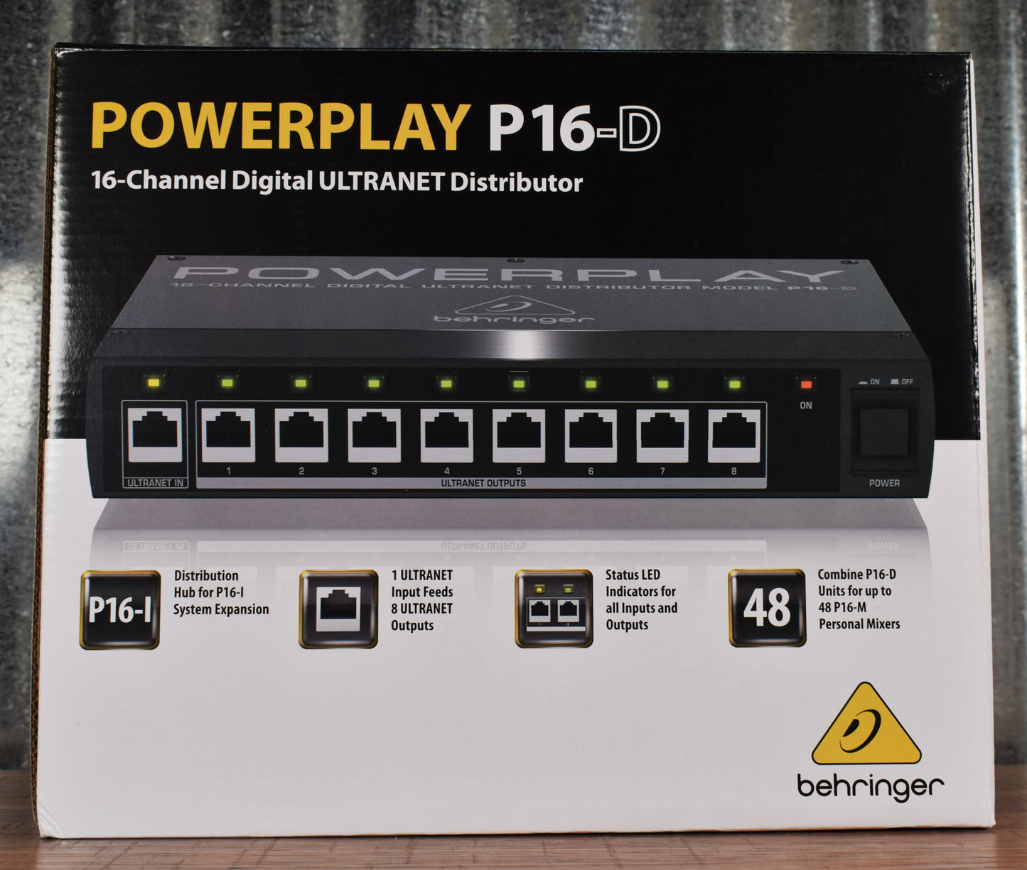 Behringer P16-D 16 Channel Utranet Distributor Hub