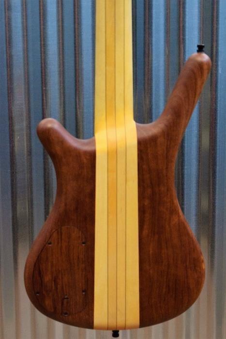 Warwick German Custom Shop Corvette $$ NT 5 String Bubinga Basic Bass & Bag #316