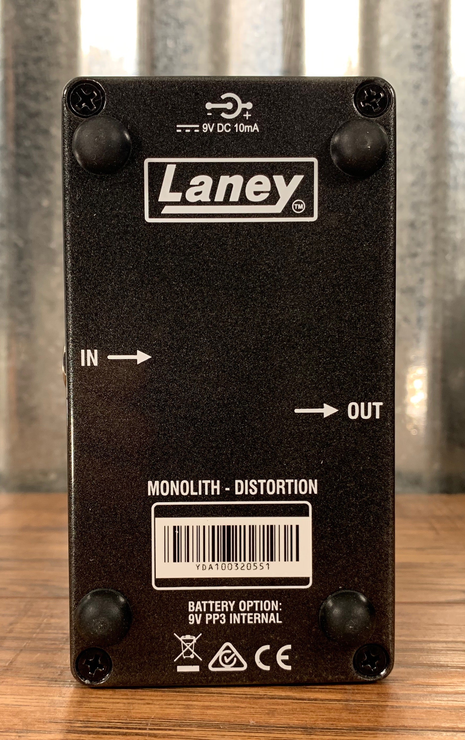 Laney Black Country Customs Monolith Distortion Guitar Effect Pedal  BCC-Monolith