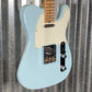 Musi Virgo Fusion Telecaster Baby Blue Guitar #0655 Used