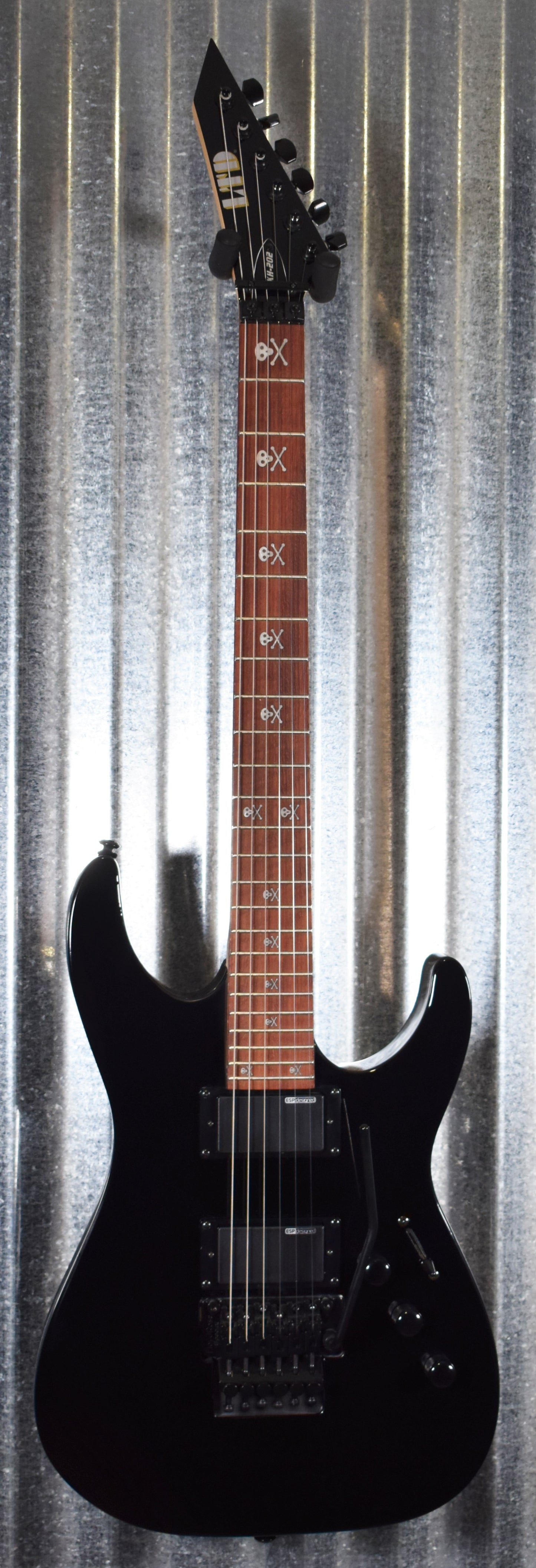 ESP LTD KH-202 Kirk Hammett Signature Gloss Black Guitar KH202 #0111