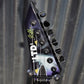 ESP LTD Kirk Hammett White Zombie Graphic Guitar & Tombstone Case KHWZ #1158