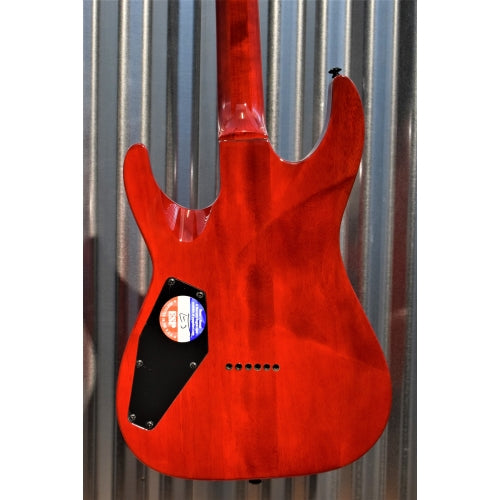 ESP LTD H-200FM Flame Maple Top See Thru Red Guitar LH200FMSTR #0495 Demo