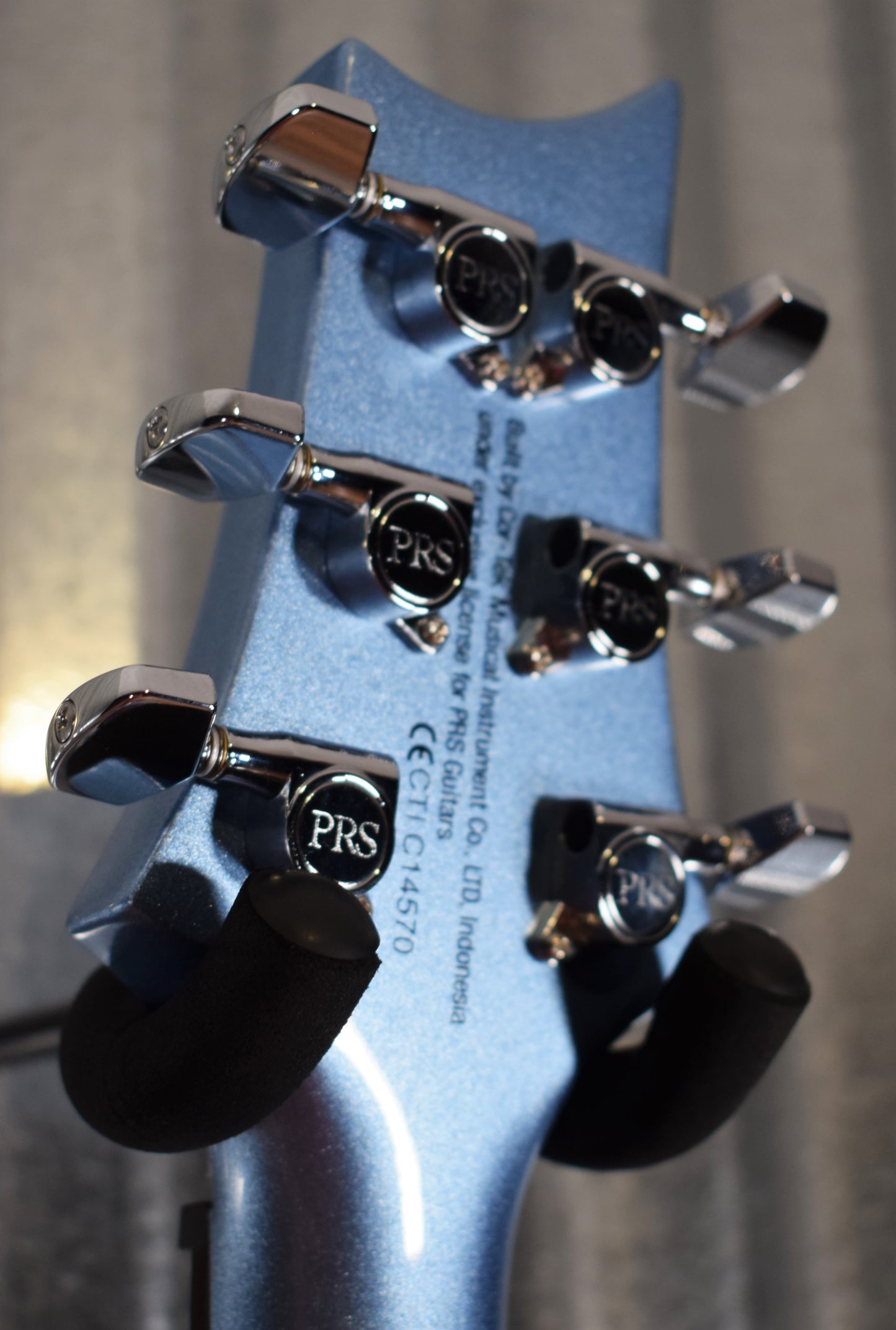 PRS Paul Reed Smith SE Mira Frost Blue Metallic Guitar & Bag #4570