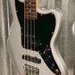 Fender Squier Vintage Modified Jaguar Short Scale 4 String Bass Silver # 0540 Used