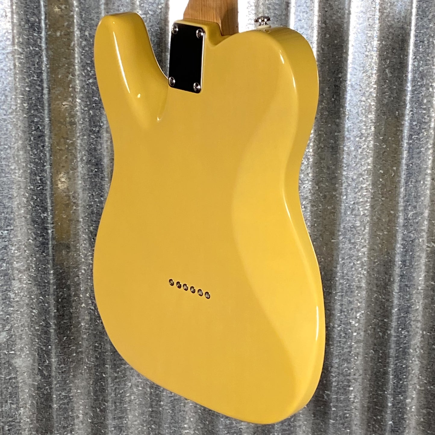 Musi Virgo Classic Telecaster Empire Yellow Guitar #0323 Used