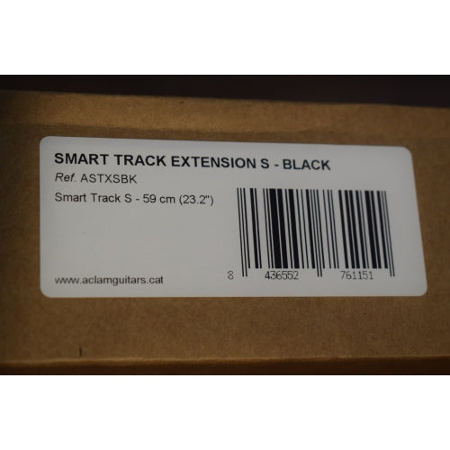 Aclam Guitars Smart Track Extension S Pedalboard & Fasteners ASTXSBK Black