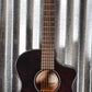 Breedlove Discovery Concert CE Black Widow Mahogany Acoustic Electric Guitar B Stock #3782