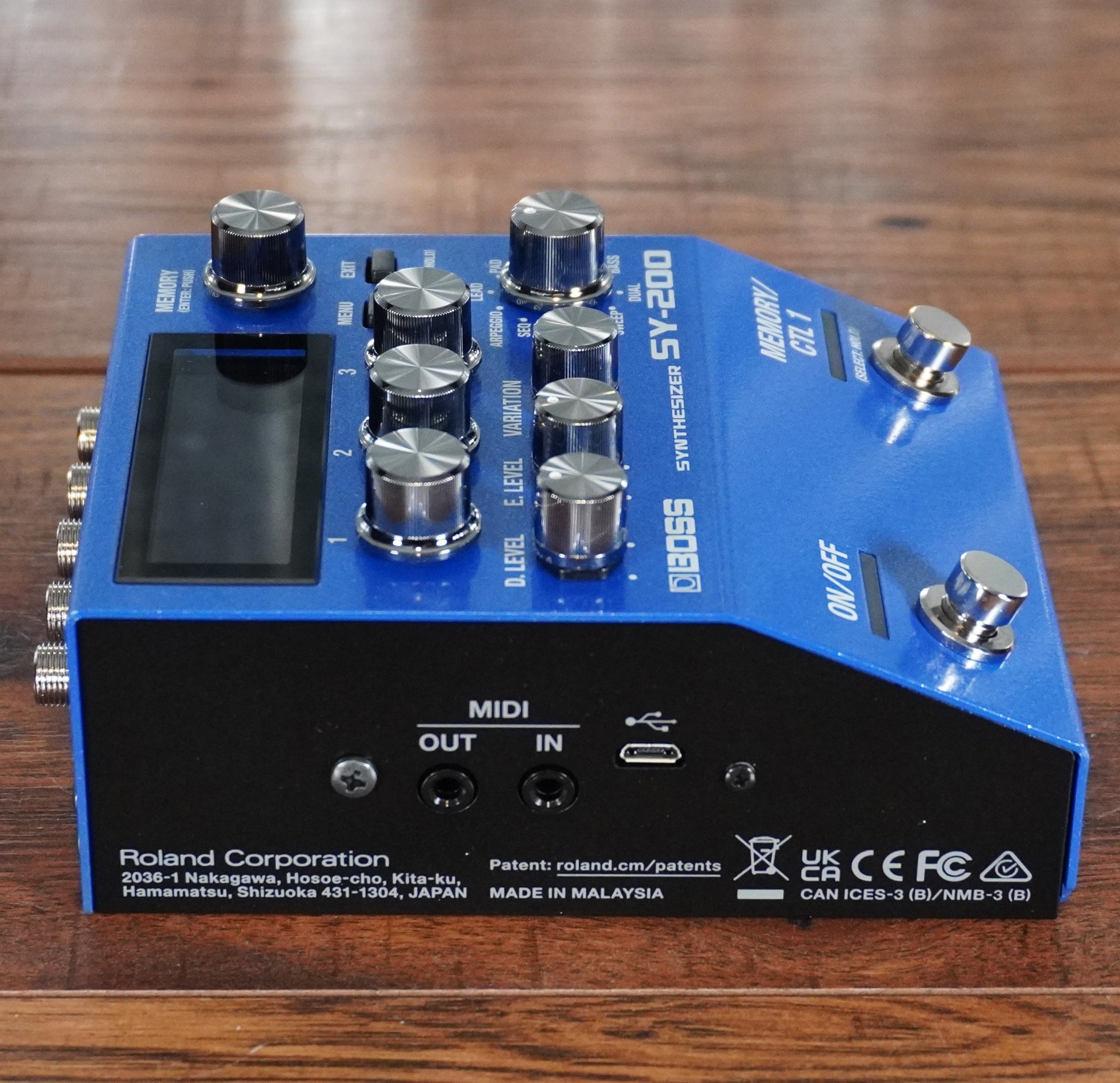 boss sy-200 synthesizer pedal Boss SY-200 Synth Guitar & Bass Effect Pedal – Specialty Traders