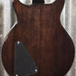Hamer Archtop Flame Trans Black Double Cut Guitar SATF-TBK #0208