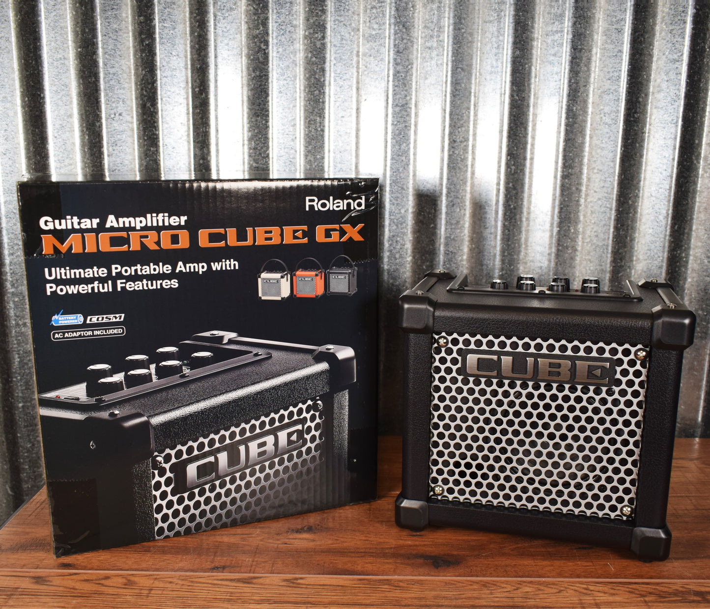 Roland Micro Cube GX 3 Watt 1x5" Battery Powered Guitar Combo Amplifier BLACK