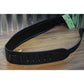 Onori International CL-GL7P-BLK Cowless 3" Leather Free Guitar & Bass Strap Black