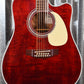Takamine JJ325SRC-12 String John Jorgenson Gloss Red Acoustic Electric Guitar & Case #0218