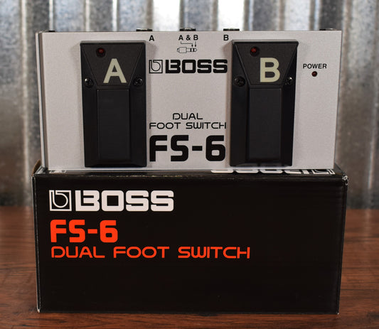 Boss FS-6 Dual Foot Switch Controller Guitar Bass Keyboard Effect Pedal