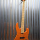 ESP Japan E-II J-4 Quilt Maple Amber 4 String Jazz Bass Seymour Duncan & Case