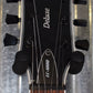 ESP LTD EC-1000 Piezo Bridge Quilt Top See Through Black Guitar EC1000PIEZOQMSTBLK #1983 B Stock