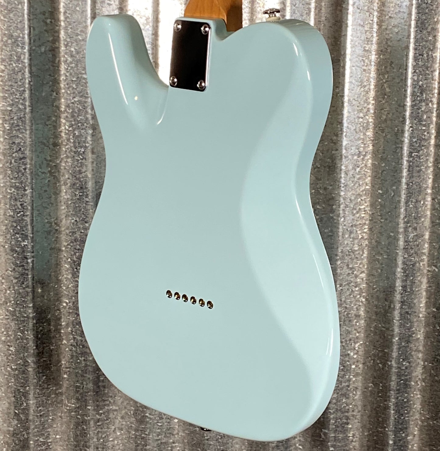 Musi Virgo Classic Telecaster Baby Blue Guitar #0612 Used