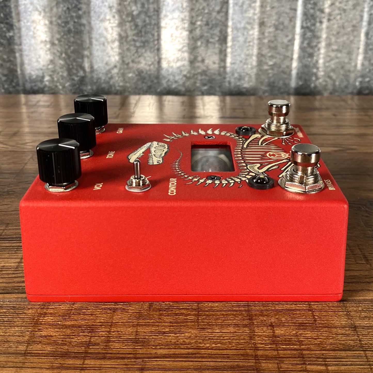 Walrus Audio SILT Harmonic Tube Fuzz Guitar Effect Pedal Red