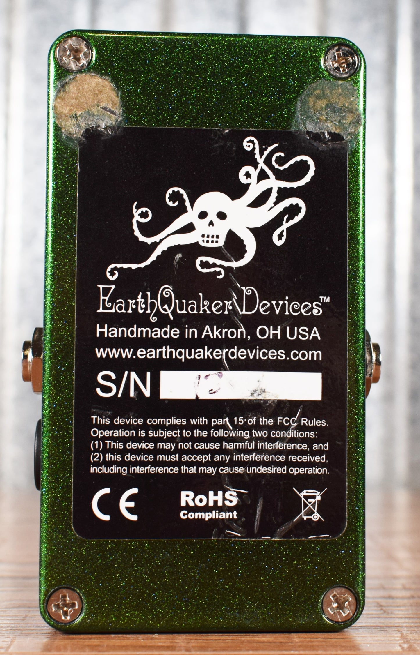 Earthquaker Devices EQD Arrows Preamp Booster V1 Guitar Effect Pedal Used