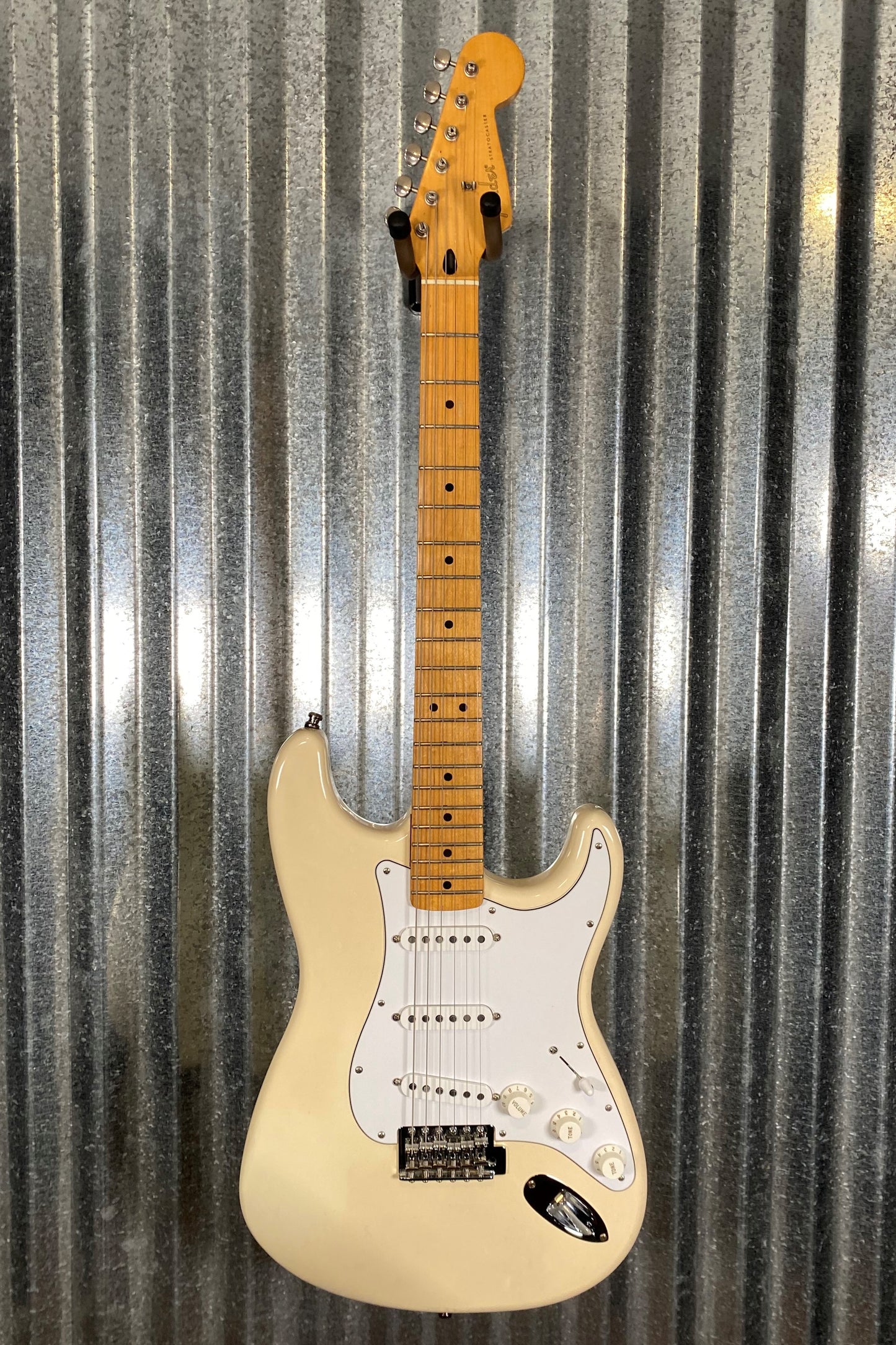 Fender Jimmie Vaughan Signature Stratocaster Olympic White & Case #1754 Used