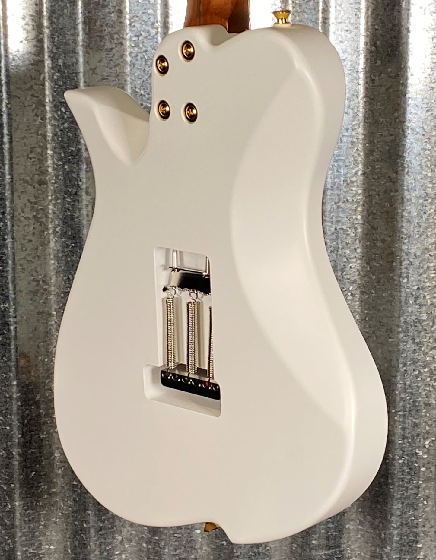 Vola Vasti KJM J1 Kaspar Jalily Signature White Matte Guitar & Bag #4893