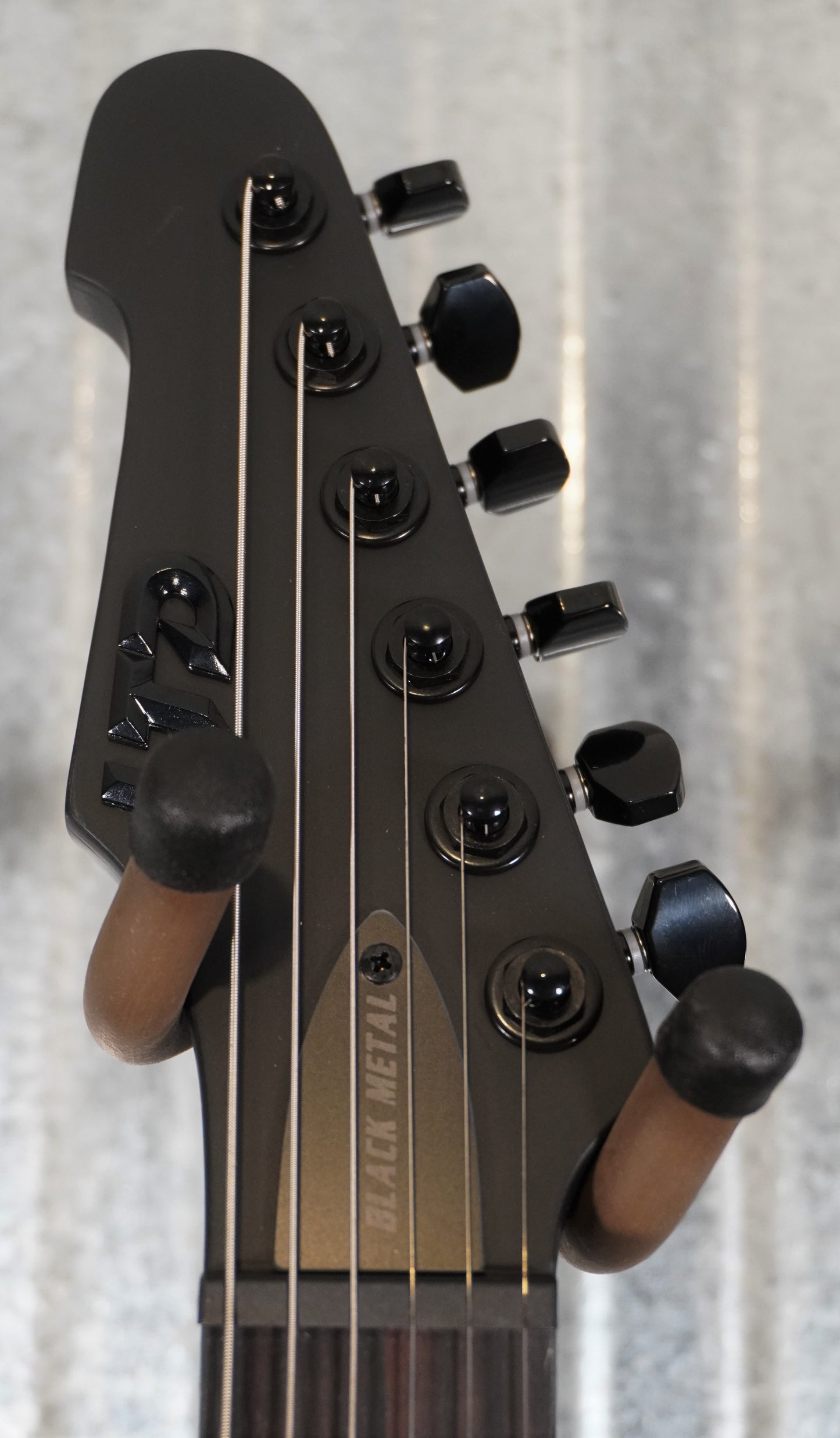ESP LTD Phoenix Black Metal Guitar LPHOENIXBKMBLKS #2942